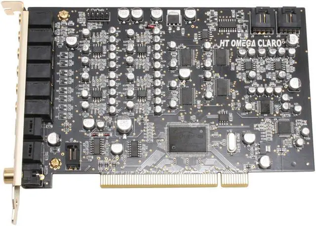 Alt view image 2 of 5 - HT  OMEGA CLARO 7.1 Channels 24-bit 192KHz PCI Interface Sound Card
