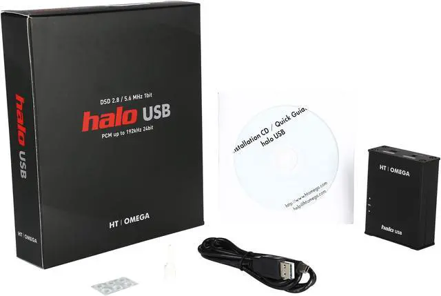 Alt view image 7 of 7 - HT OMEGA DSD (Direct Stream Digital) Sources supporting - Native 2.8Mhz (DSD64) / 5.6Mhz (DSD 128) USB Interface Sound Card