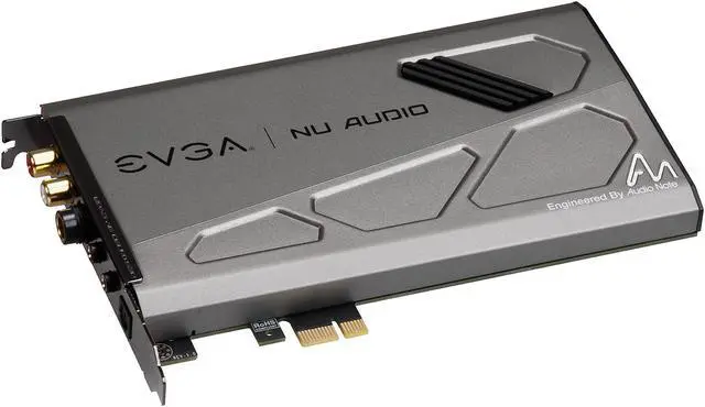 Alt view image 2 of 8 - EVGA NU Audio Card, 712-P1-AN01-KR, Lifelike Audio, PCIe, RGB LED, Designed with Audio Note (UK)