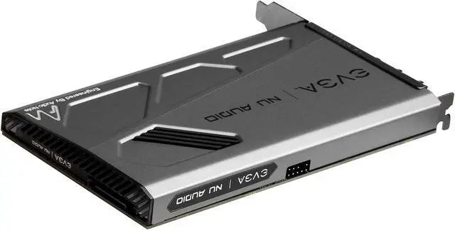 Alt view image 3 of 8 - EVGA NU Audio Card, 712-P1-AN01-KR, Lifelike Audio, PCIe, RGB LED, Designed with Audio Note (UK)