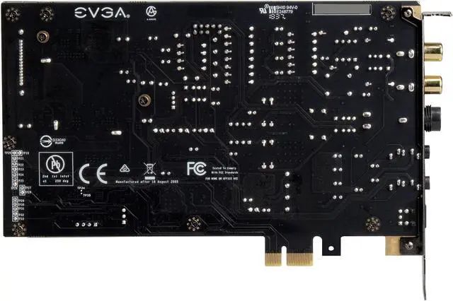 Alt view image 5 of 8 - EVGA NU Audio Card, 712-P1-AN01-KR, Lifelike Audio, PCIe, RGB LED, Designed with Audio Note (UK)