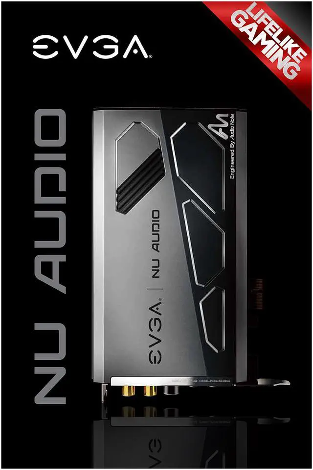Alt view image 8 of 8 - EVGA NU Audio Card, 712-P1-AN01-KR, Lifelike Audio, PCIe, RGB LED, Designed with Audio Note (UK)