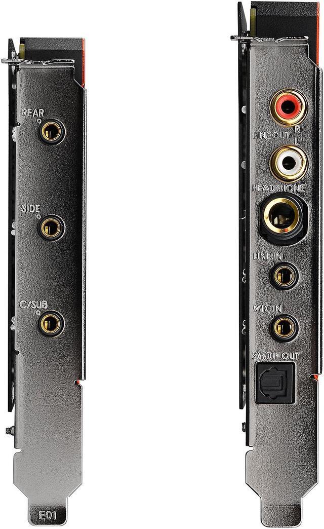 Alt view image 5 of 8 - EVGA NU Audio Pro 7.1, 712-P1-AN21-KR, 7.1 Surround, Lifelike Audio, PCIe, RGB LED, Backplate, Designed with Audio Note