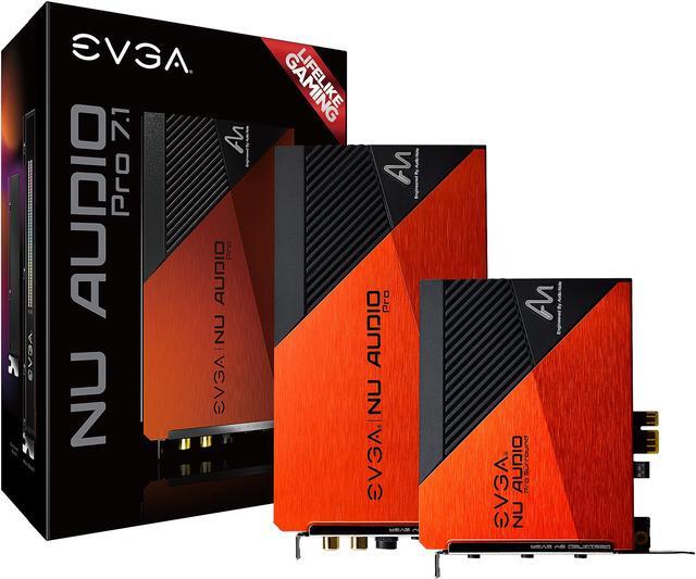 Alt view image 7 of 8 - EVGA NU Audio Pro 7.1, 712-P1-AN21-KR, 7.1 Surround, Lifelike Audio, PCIe, RGB LED, Backplate, Designed with Audio Note