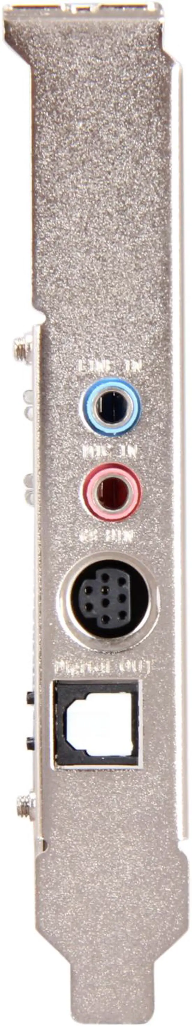 Alt view image 3 of 5 - Vantec UGT-S110 7.1 Channels 48/44.1 KHz PCI Express x1 Interface Sound Card