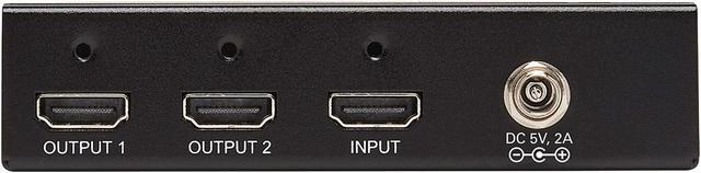 Alt view image 2 of 5 - Tripp Lite B118-002-HDR 2-Port HDMI 2.0 Splitter with Multi-Resolution Support
