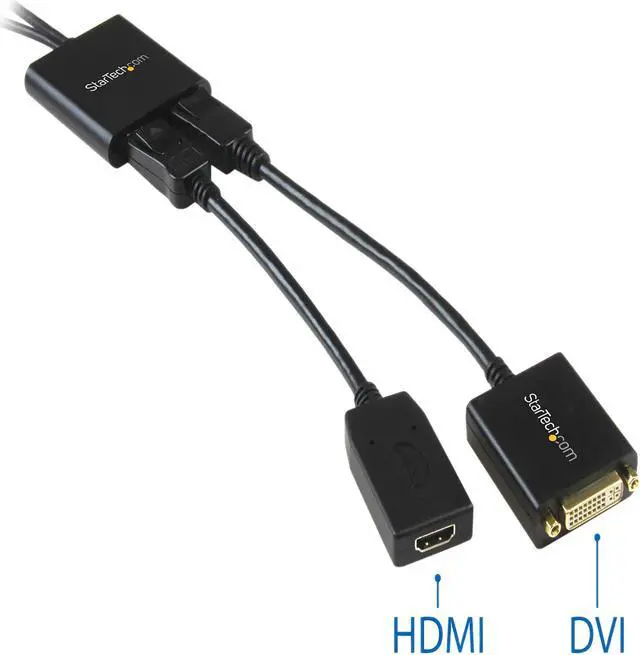 Alt view image 7 of 10 - StarTech.com MSTDP122DP DisplayPort to DisplayPort Multi Monitor Splitter - 2-Port MST Hub - DP 1.2 to 2x DP MST Hub