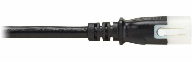 Alt view image 4 of 4 - Eaton Tripp Lite Series PDU Power Cords - C15 to P-Lock C14 - Heavy-Duty - 15A - 250V - 14 AWG - 3 ft. (0.9 m) - Black - 6 Pack - P018-E03-6