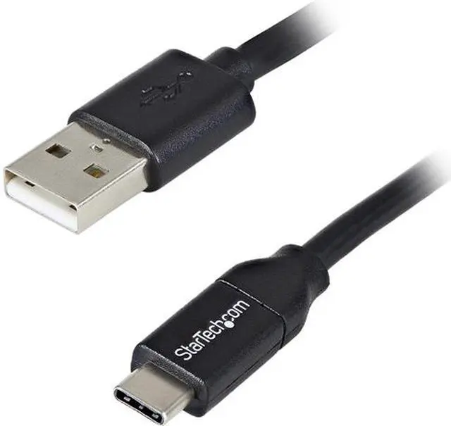 Main image of StarTech 6.6 ft. USB to USB-C Cable Black - 10-Pack USB2AC2M10PK
