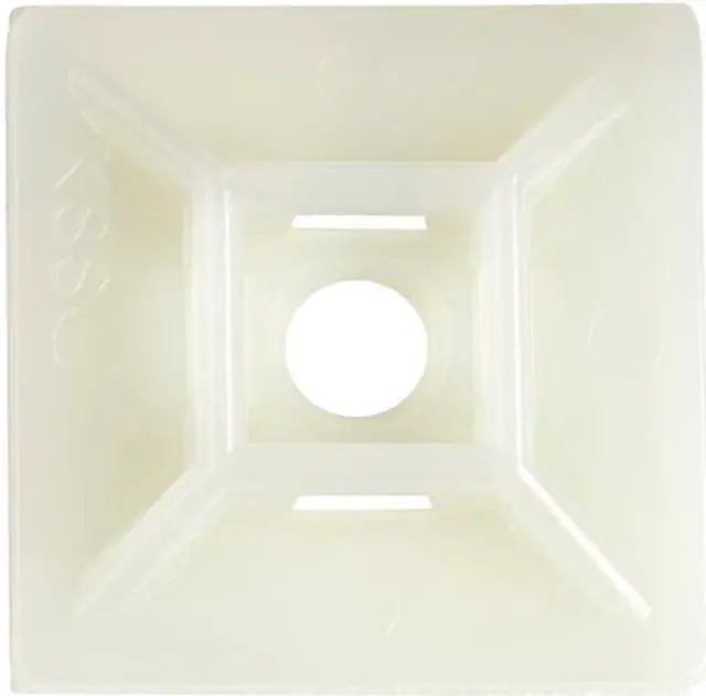 Main image of StarTech Cable Tie Mounts with Adhesive Tape 0.21" 5.5mm Wide Ties CBMCTM3 100pk