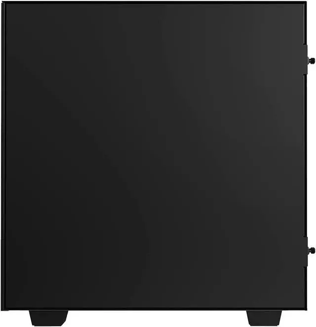 Alt view image 5 of 10 - NZXT H510 Flow Matte Black - Compact ATX PC Gaming Case - Tempered Glass - Enhanced Cable Management - Water-Cooling Ready