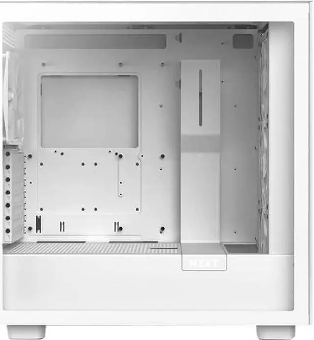 Alt view image 5 of 7 - NZXT H7 Elite - Premium Mid-Tower PC Gaming Case - RGB LED & Smart Fan Control - Tempered Glass - White