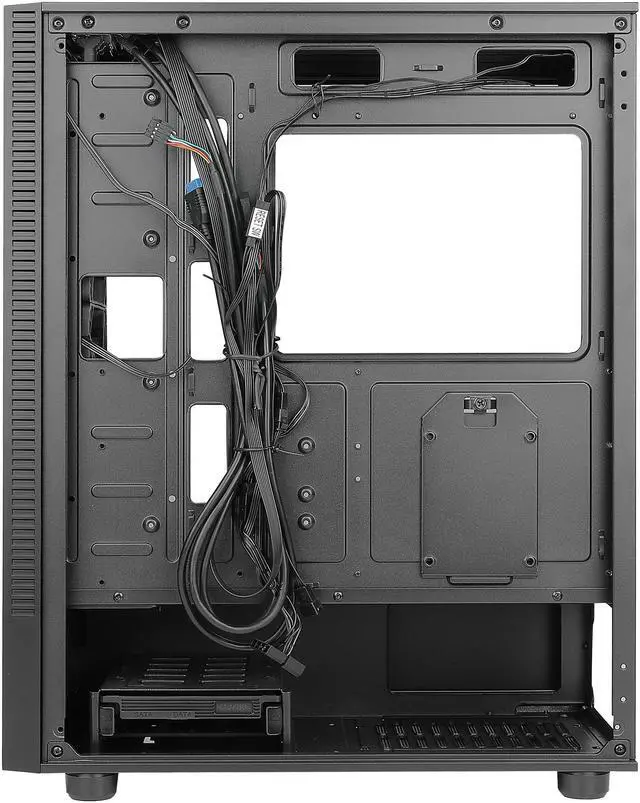 Alt view image 10 of 14 - Antec NX Series NX410, 2 x 140mm & 1 x 120mm ARGB Fans Included, 360mm Radiator Support, Mesh Front Panel & Swing-Open Tempered Glass Side Panel ATX Mid-Tower Gaming Case