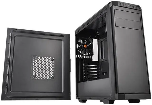 Alt view image 5 of 7 - Thermaltake V100 Perforated ATX Mid-Tower Chassis with One Pre-installed 120mm Fan and a Perforated Side Panel