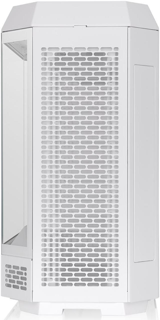 Alt view image 5 of 18 - Thermaltake Tower 600 Snow Mid-Tower ATX Case; 3 Tempered Glass Panels; Hidden-Connector Motherboard Support; Rotational PCI-e Slots; CA-1Z1-00M6WN-00