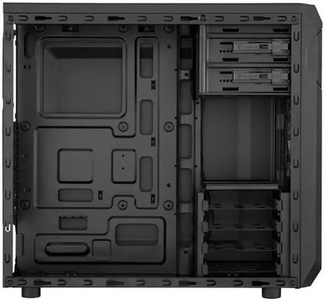 Alt view image 6 of 7 - Corsair Carbide Series SPEC-01 (CC-9011056-WW) Black Steel ATX Mid Tower Blue LED Mid-Tower Gaming Case Compatible with ATX Power Supply