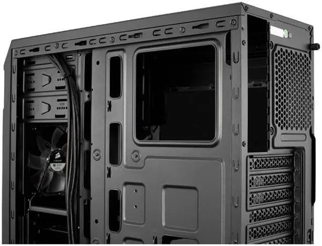 Alt view image 7 of 7 - Corsair Carbide Series SPEC-01 (CC-9011056-WW) Black Steel ATX Mid Tower Blue LED Mid-Tower Gaming Case Compatible with ATX Power Supply