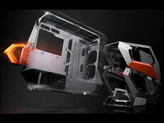 Alt view image 7 of 9 - Cougar CONQUER 2 ATX Full Tower Gaming Case with Integrated RGB Lighting System, Support Mini ITX / Micro ATX / ATX / CEB