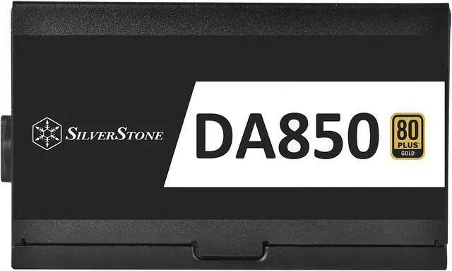 Alt view image 13 of 20 - SilverStone DA850 Gold DA850-G 850 W ATX 80 PLUS GOLD Certified Full Modular Power Supply