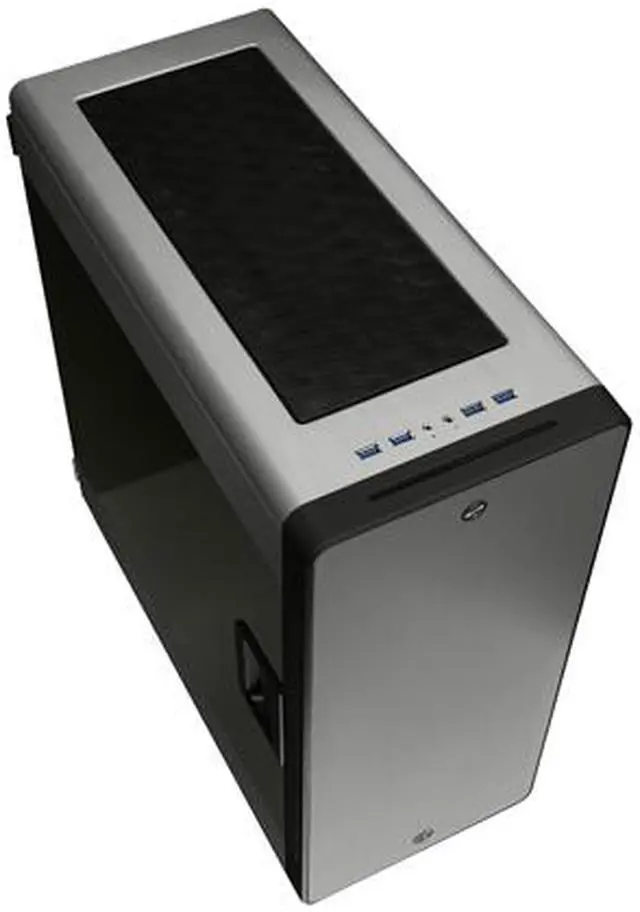 Alt view image 6 of 7 - RAIJINTEK ASTERION PLUS SILVER, an Alu. E-ATX Case, 4xUSB 3.0, 3x12025 LED Fan Pre-installed, Support 340mm VGA Card, 180mm(H) CPU Cooler, ATX/EPS PSU, Side-Opening Window Panel, Slim DVD Drive Bay