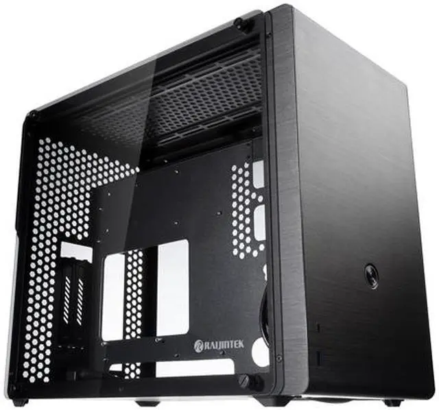 Alt view image 2 of 7 - OPHION M EVO TGS, a SFF case (micro ATX) with tempered glass, is designed to fulfill a smallest case built, compatible with max. 410mm VGA card, max. 3pcs 200mm fan, ATX PSU and comes with Riser card