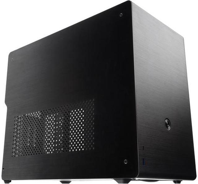 Main image of OPHION M EVO ALS, a SFF chassis (m-ATX) with Solid Alu. side panel, is designed to fulfill a smallest case built with max.Possibility high-end, gaming and standard components.