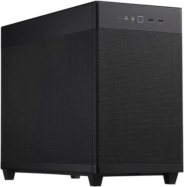 Main image of ASUS AP201 Type-C Airflow-focused Micro-ATX,Mini-ITX Computer Case, Support 360/280 Liquid Cooling - Black