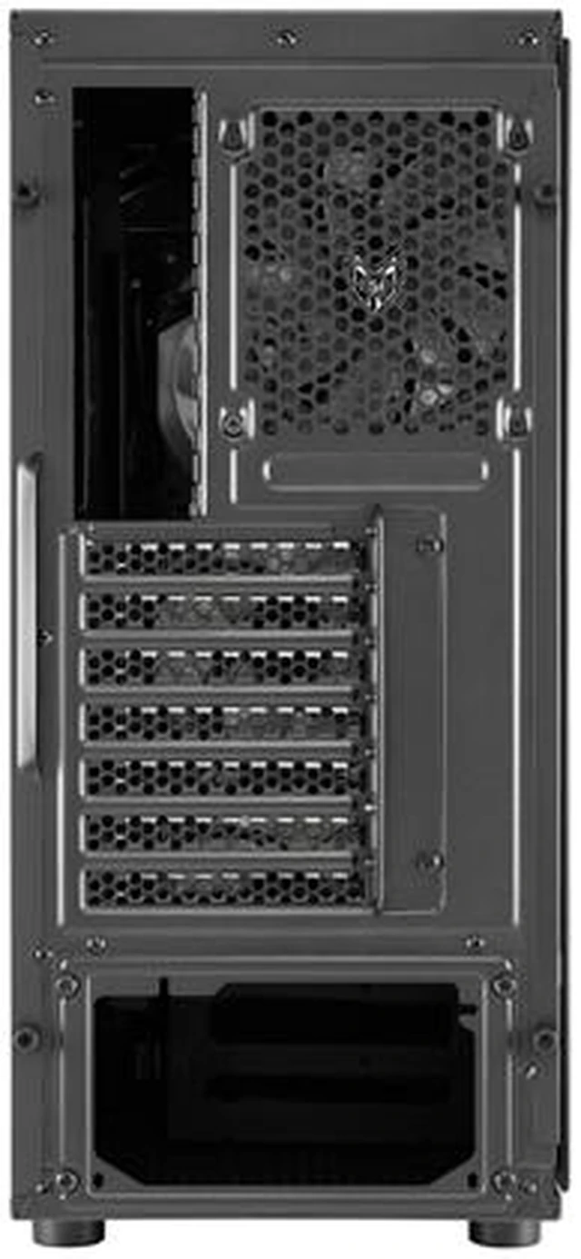 Alt view image 7 of 7 - FSP ATX Mid Tower PC Computer Gaming Case with 2 Translucent Tempered Glass Panels with 4 Addressable RGB Fans (CMT340)