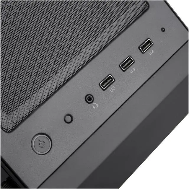 Alt view image 16 of 20 - silverstone fara b1 pro, argb lighting, tempered glass, mid tower atx chassis, sst-fab1b-pro