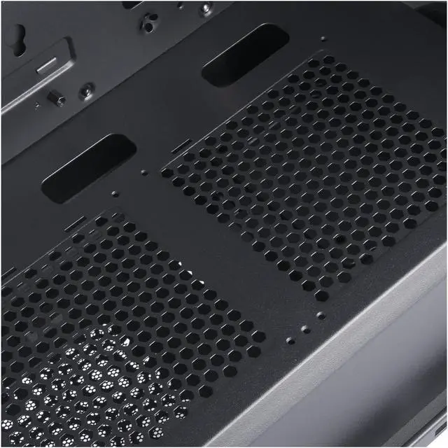 Alt view image 20 of 20 - silverstone fara b1 pro, argb lighting, tempered glass, mid tower atx chassis, sst-fab1b-pro