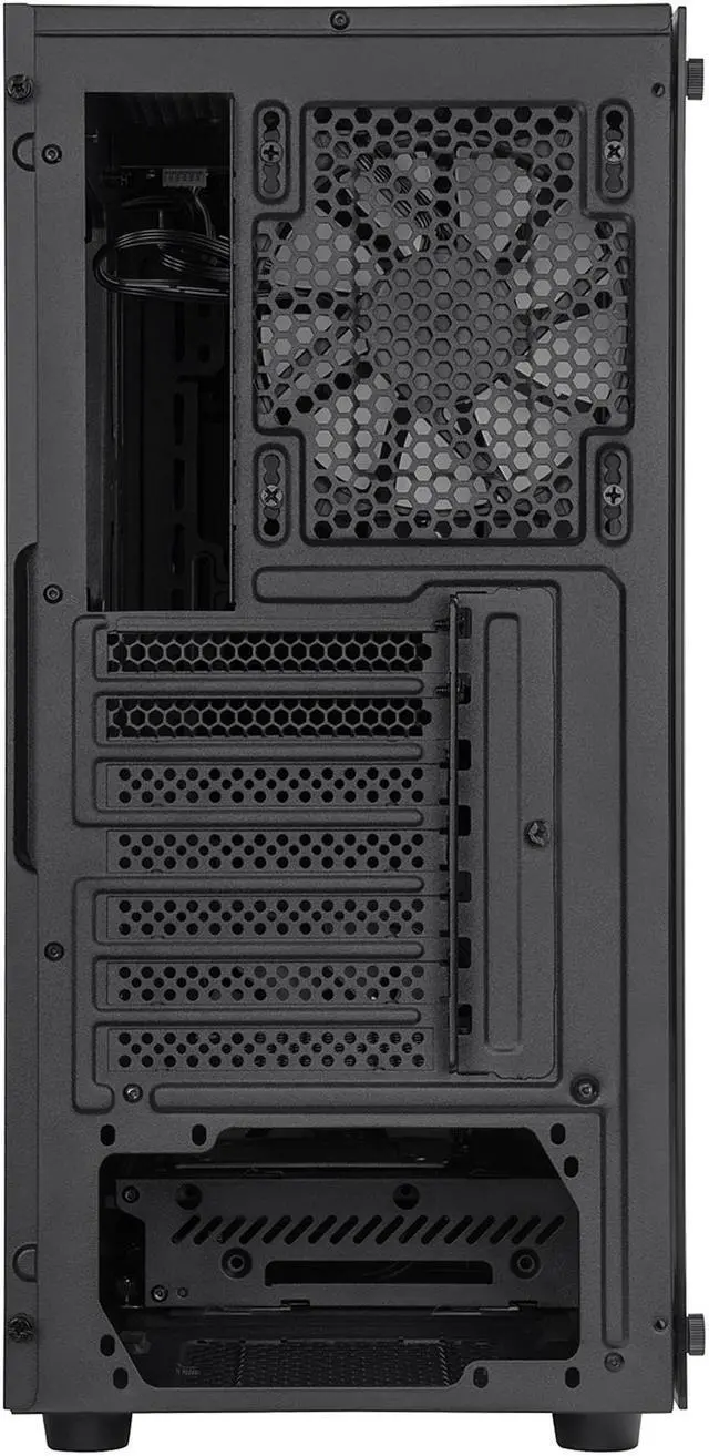 Alt view image 14 of 20 - silverstone fara b1 pro, argb lighting, tempered glass, mid tower atx chassis, sst-fab1b-pro
