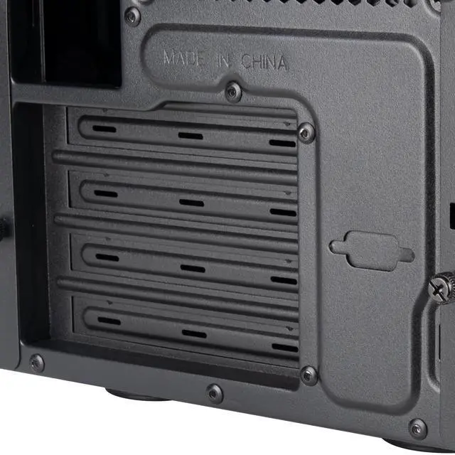 Alt view image 6 of 12 - Silverstone FARA 313 Compact Micro-ATX Tower Chassis (FA313-B-C)