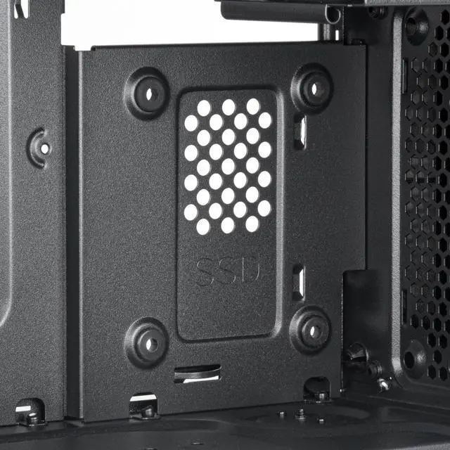 Alt view image 7 of 12 - Silverstone FARA 313 Compact Micro-ATX Tower Chassis (FA313-B-C)