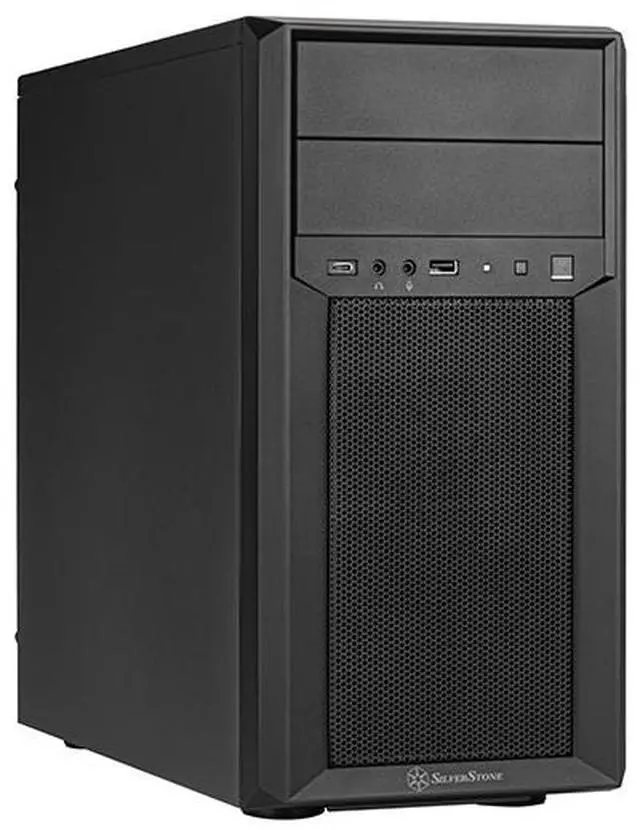 Main image of Silverstone FARA 313 Compact Micro-ATX Tower Chassis (FA313-B-C)