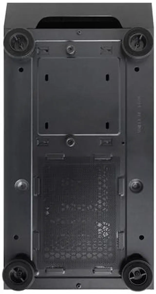 Alt view image 6 of 6 - Montech X2 MESH Black ATX Mid-Tower Case/High Airflow, Fine Mesh Front Panel, Full Glass Side Panel
, Pre-Installed 2 x 140mm, 1 x 120 mm Rainbow Led Fans
