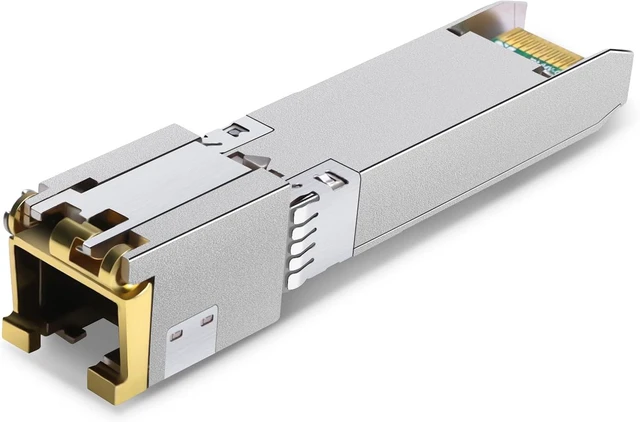 Main image of Juniper SFP+ Module - 1x RJ-45 10GBase-T Network - Twisted Pair10 Gigabit Ethernet - 10GBase-T - SFPP10GT