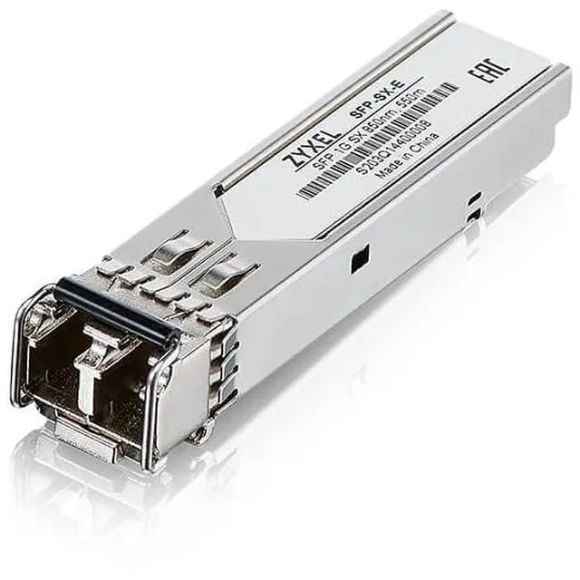 Main image of ZyXEL Gigabit SFP Transceiver Module Multi Mode, Duplex LC, 850nm Wavelength, SFP-SX-E (10 Pack)