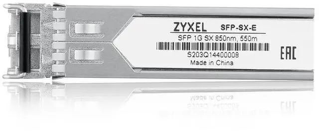 Alt view image 2 of 2 - ZyXEL Gigabit SFP Transceiver Module Multi Mode, Duplex LC, 850nm Wavelength, SFP-SX-E (10 Pack)