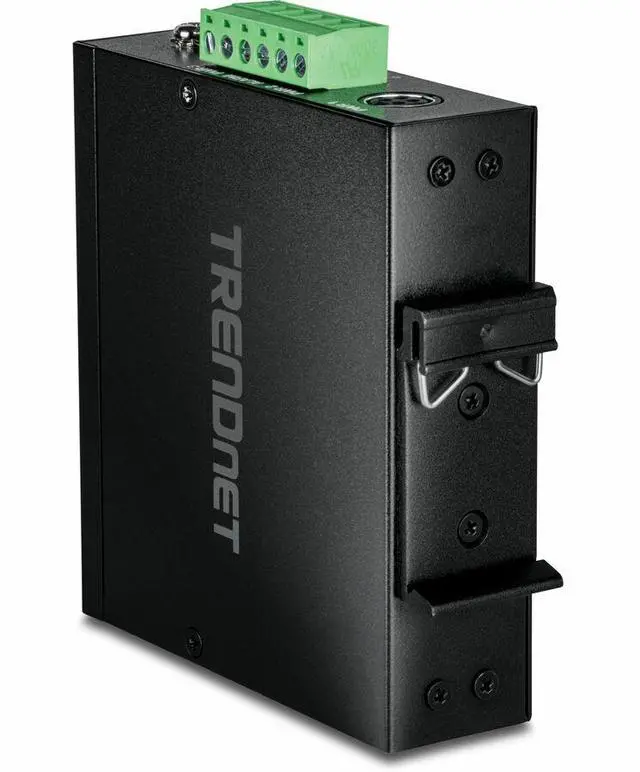 Alt view image 2 of 5 - TRENDnet Industrial SFP to Gigabit PoE++ Media Converter (95W), TI-UF11SFP