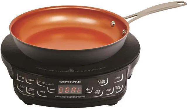 Main image of NuWave Precision Induction Cooktop- 45 temperature setting-includes 9" frying pan