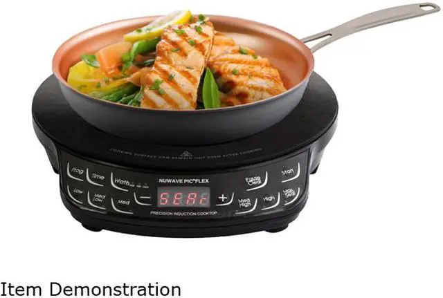 Alt view image 2 of 2 - NuWave Precision Induction Cooktop- 45 temperature setting-includes 9" frying pan