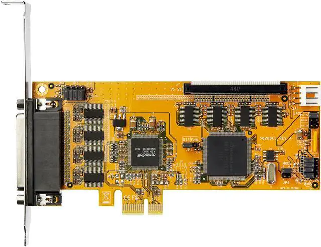 Alt view image 4 of 6 - StarTech.com PEX8S1050LP 8-Port PCI Express Serial Card - 16C1050 UART RS232 - PCIE Low Profile Bracket - DB9 Serial Card (PEX8S1050LP)