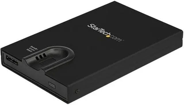Main image of StarTech 2.5" SATA SSD / HDD Fingerprint Hard Drive Enclosure S251BMU3FP
