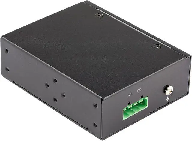 Alt view image 2 of 4 - StarTech.com POEINJ30W Industrial Gigabit Ethernet PoE Injector - 30W 802.3at PoE+ Midspan 48V-56VDC DIN Rail Power Over Ethernet Injector Adapter - -40 to +75C Cameras/Sensors/WiFi Access (POEINJ30W)