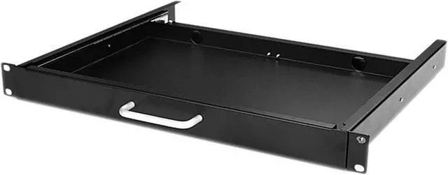 Alt view image 4 of 4 - Claytek 15U 800mm Adjustable Wallmount Server Cabinet with 1U Keyboard Drawer