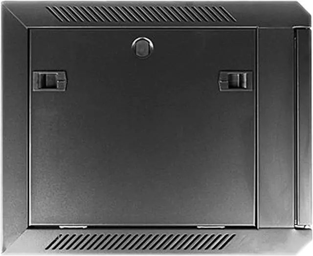 Alt view image 3 of 4 - Claytek 6U 450mm Depth Wallmount Server Cabinet with 1U Keyboard Drawer