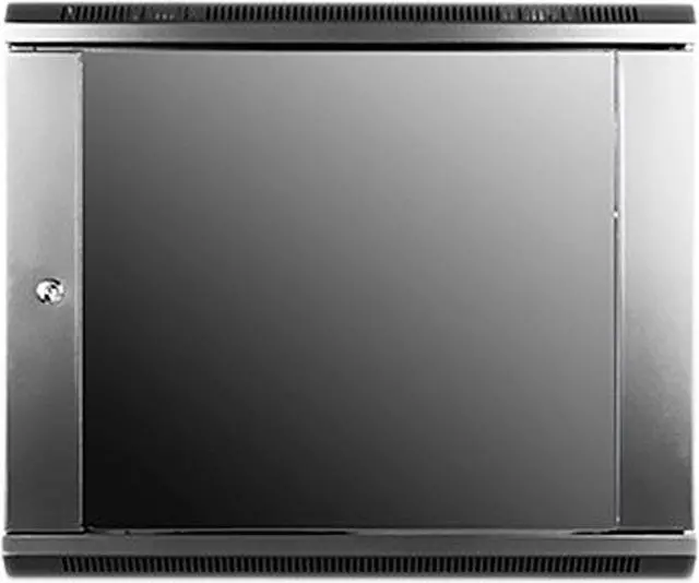 Alt view image 2 of 4 - Claytek 9U 450mm Depth Wallmount Server Cabinet with 2U Drawer