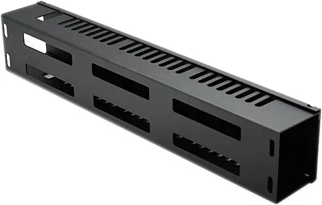 Alt view image 4 of 4 - Claytek 12U 800mm Adjustable Wallmount Server Cabinet with 2U Cable Management