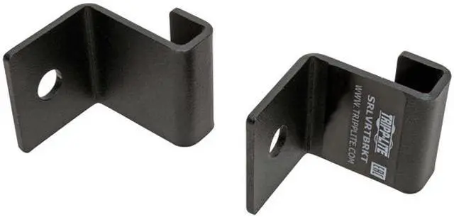 Alt view image 2 of 6 - TRIPP LITE SRLVRTBRKT Cable Runway Vertical Wall Brackets, Straight