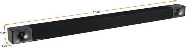 Alt view image 3 of 11 - Klipsch BAR 48 Sound Bar and Wireless Subwoofer